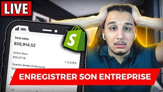 DROPSHIPPING  Enregistrer son Entreprise Côté légal Ecommerce [upl. by Primavera729]