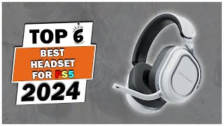 Top 6 Best PS5 Gaming Headsets 2024 – Ultimate Sound Comfort amp Compatibility [upl. by Kay654]