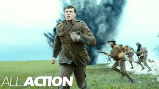 EPIC Battlefield Run Scene  1917  All Action [upl. by Perr609]