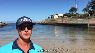 Randwick Lifeguard tips on staying safe at Clovelly Beach [upl. by Tnias]