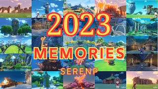 2023 Memories  Serenitea Pot Design｜Genshin Impact｜Ấm trần ca｜塵歌壺 [upl. by Ynobe632]