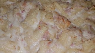 PASTA AL FORNO PANNA BESCIAMELLA E PROSCIUTTO COTTO  FoodVlogger [upl. by Odinevneib695]