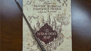 A Closer Look at the Marauders Map [upl. by Bogie974]