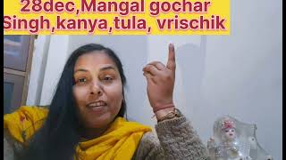 28dec Mangal ka gochar dhanu me aye commander [upl. by Ainevuol]