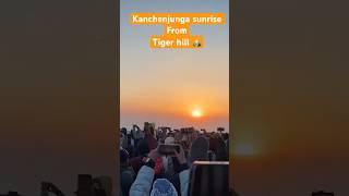 Kanchenjunga sunrise 🌄 youtubeshorts darjeeling kanchenjunga [upl. by Louella]