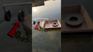 Magnet Powered Boat shorts outofmindexperiment [upl. by Carrick765]