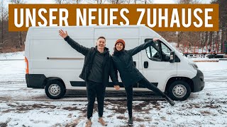 Studium abgebrochen VAN GEKAUFT für Vollzeit Vanlife ∙ Unser neues Zuhause auf Rädern [upl. by Ibot]