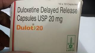 Dulot 20 MG Capsule  Uses Dosage Side Effects Price in hindi [upl. by Furgeson]