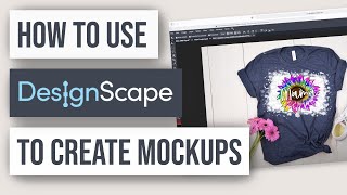 🤩 Mockups With DesignScape [upl. by Iahs]