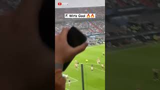 Wirtz goal vs feyenoord 🔥🔥 championsleague [upl. by Rubens]