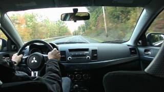 2010 Mitsubishi Lancer Sportback Ralliart  Drive Time review  TestDriveNow [upl. by Farlie692]