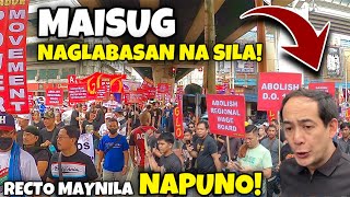 Morayta Maynila Napuno ng Maisug Grabe DDS Supporters Naglabasan na talaga [upl. by Richelle]