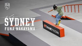 Funa Nakayama 3rd Place at SLS Sydney 2024  Best Tricks [upl. by Elamef285]