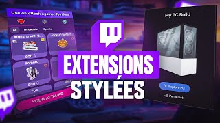 Booster sa Commu avec ces Extensions Twitch 4 [upl. by Bertsche]