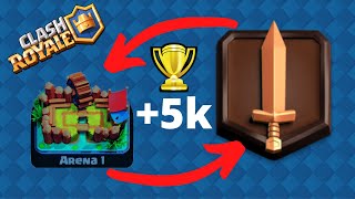 🏆MAZO PARA SUBIR A 5000 COPAS🏆  Clash Royale [upl. by Hars512]