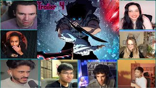 Solo Leveling  OFFICIAL TRAILER 4 Reaction Mashup [upl. by Readus676]