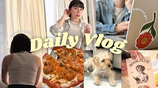 UPDATE de mi tratamiento médico 💉🤸  Visita perruna en la oficina 🐶 y Haul de Temu 🌷 normal vlog [upl. by Tanny]