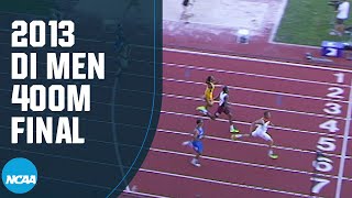 Mens outdoor 400m  2013 NCAA track and field championship [upl. by Nahraf]