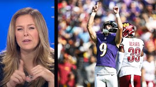 Biggest takeaways from Ravens Week 6 win vs Commanders  GMFB [upl. by Ahsinak227]