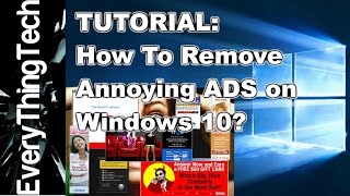 How to remove annoying Ads on windows 10 [upl. by Anhsirk]