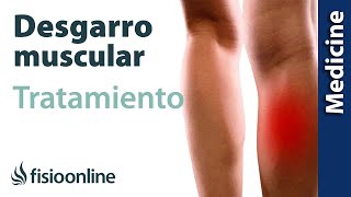 Protocolo de tratamiento de los desgarros musculares desde el punto de vista médico [upl. by Trebla995]