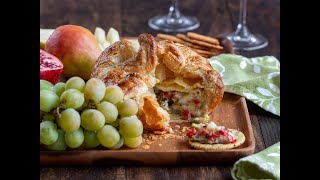 Savory Baked Brie in Puff Pastry [upl. by Demmer853]