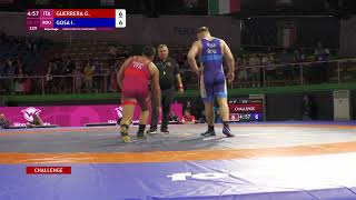 Repechage GR  97 kg G GUERRERA ITA v I GOSA ROU [upl. by Gurolinick]