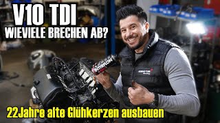 V10 Bi Turbo Glühkerzen des Grauens  Mechaniker hassen diese Arbeit [upl. by Sathrum20]