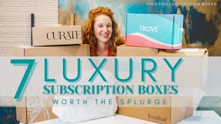 7 Luxury Subscription Boxes worth splurging on [upl. by Vasiliki]