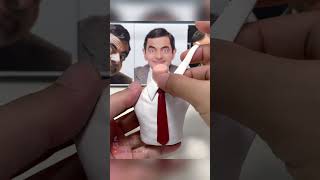 Clay Artisan JAY ：Creating a Funny Clay Portrait of Mr Bean [upl. by Thetos410]