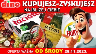 DINO 🦕  Gazetka Promocyjna od Środy 29112023  Nowa Oferta [upl. by Rawley]