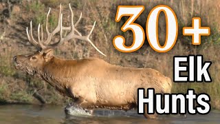 30 Hunts in 20 Minutes Rifle Elk Hunting with Eastmans’ Hunting Journals [upl. by Chang628]