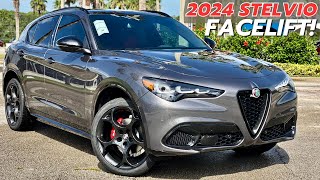 2024 Alfa Romeo Stelvio Veloce Q4 Facelift First Look Review Upgrades and Pricing [upl. by Vihs]