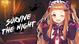 Nightcore  Survive the Night  Lyrics [upl. by Nasah]