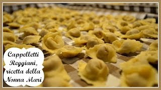 Cappelletti Reggiani  quotCappellettiquot Grandmas Recipe eng sub [upl. by Aihseit]