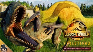 CRAZY NEW ANIMATION Deinocheirus Showcase  All Animations Skins Kills amp More [upl. by Raynell895]