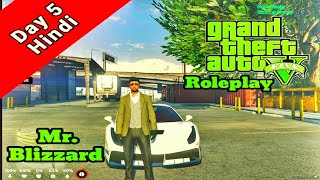 ❤️ Live Hindi GTA 5 Roleplay Day 5 My Car ❤️ [upl. by Bettine]