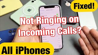 All iPhones Not Ringing on Incoming Calls Easy Fix [upl. by Noet]