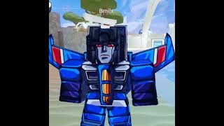 A fun day with Thundercracker until  starscream thundercracker megatron roblox [upl. by Bayless433]