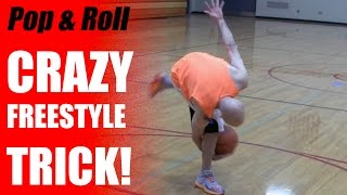 Freestyle Basketball Tricks Pop amp Roll  Freestyle Streetball Tutorial  Snake [upl. by Haleeuqa378]