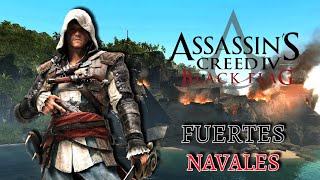 Yo y los talasofobia contra FUERTES NAVALES  Assassins Creed IV Black Flag  Gameplay [upl. by Engedi414]