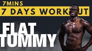 LOSE BELLY FAT IN 7 DAYS Challenge  Lose Belly Fat In 1 Week At Home [upl. by Orth]