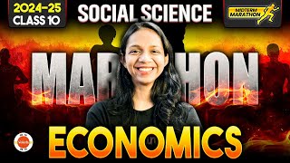 CBSE Class 10 Social Science Economics Mid Term Marathon HalfYearly Full Syllabus [upl. by Najtsirk]