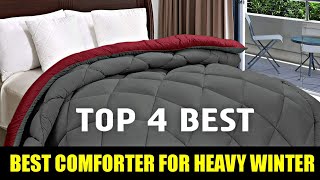 Top 4 best comforter for heavy winter  best comforter blanket in india  comforter for heavy winter [upl. by Honora]