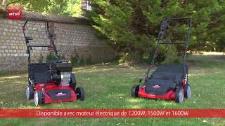 MTD Conseils dexperts  Comment utiliser un scarificateur électrique ou thermique [upl. by Dasie]