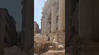 Trevi Fountain  Rome 2023 travel trevifountain rome italy [upl. by Raycher]