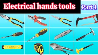 basic electrician tools basic electrical toolshand toolsrmztechnical [upl. by Auqinimod717]