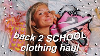 HUGE tryon back to school clothing haul [upl. by Lennie796]