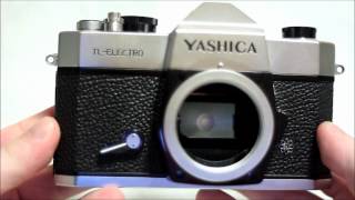 Yashica TLElectro Operating [upl. by Jaynes]