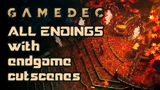 Gamedec — All 6 endings with endgame cutscenes [upl. by Teragram]